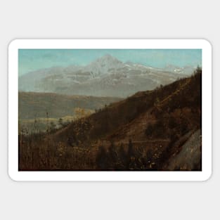 Mountain Landscape by Lawrence Alma-Tadema Sticker